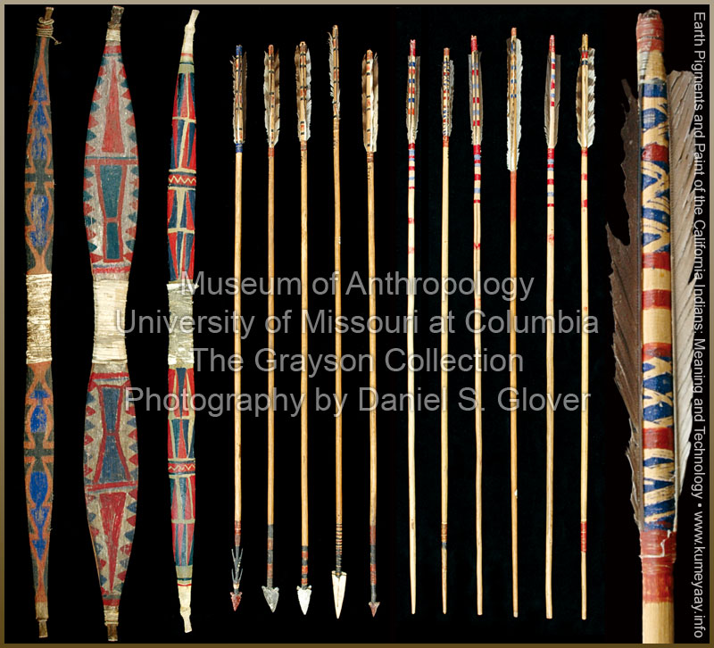 800x726 California Native American Bows Arrows Indian Bow Arrow Aboriginal - Bow And Arrow Painting
