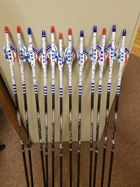 450x600 Lake Sarah Archery - Bow And Arrow Painting