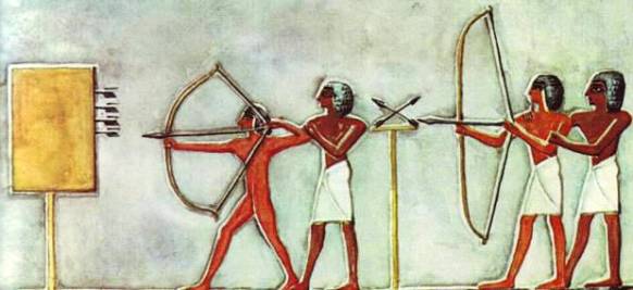 582x267 Bow Amp Arrow, Ancient Weapon Of War. Beautiful, Deadly. - Bow And Arrow Painting