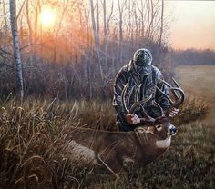 236x208 Always Praise Him For Everything He Gives Us! For The Lt3 - Bow Hunting Painting