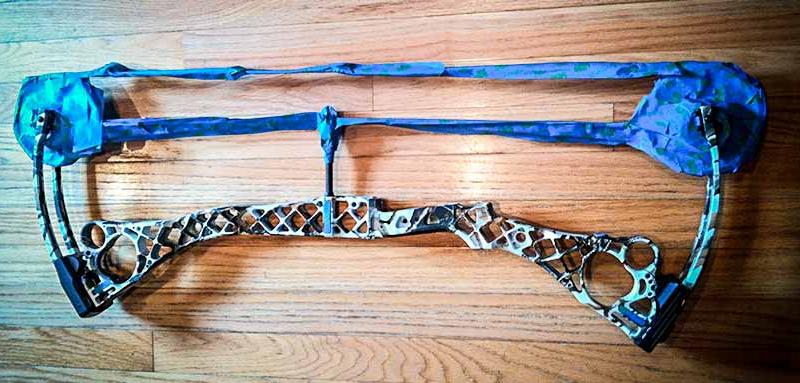 800x383 Custom Painting A Mathews Nocam Htr Bow - Bow Painting