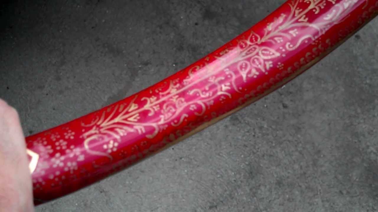 1280x720 Painted, Decorated Ottoman Turkish Style Pvc Bow - Bow Painting