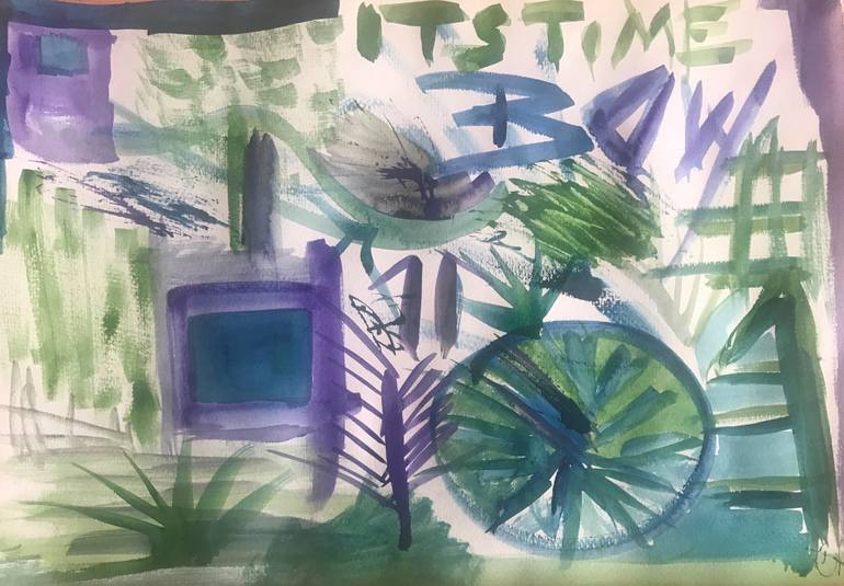 770x535 Saatchi Art Time To Bow Painting By David Kildare - Bow Painting