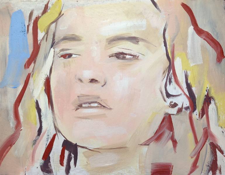 770x597 Saatchi Art Portrait Of Longing - Bowden Painting
