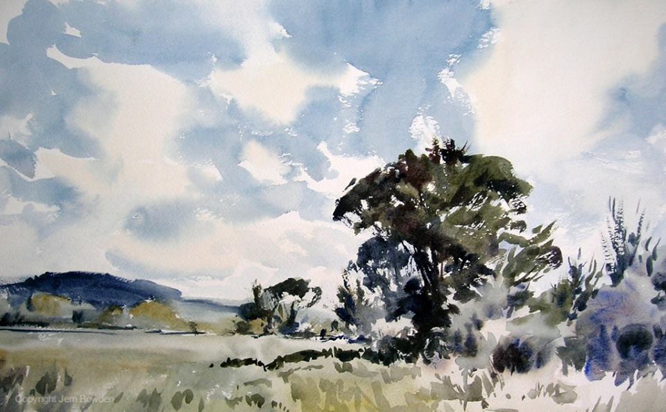 960x594 The Watercolour Log Watercolour Paintings (8) - Bowden Painting