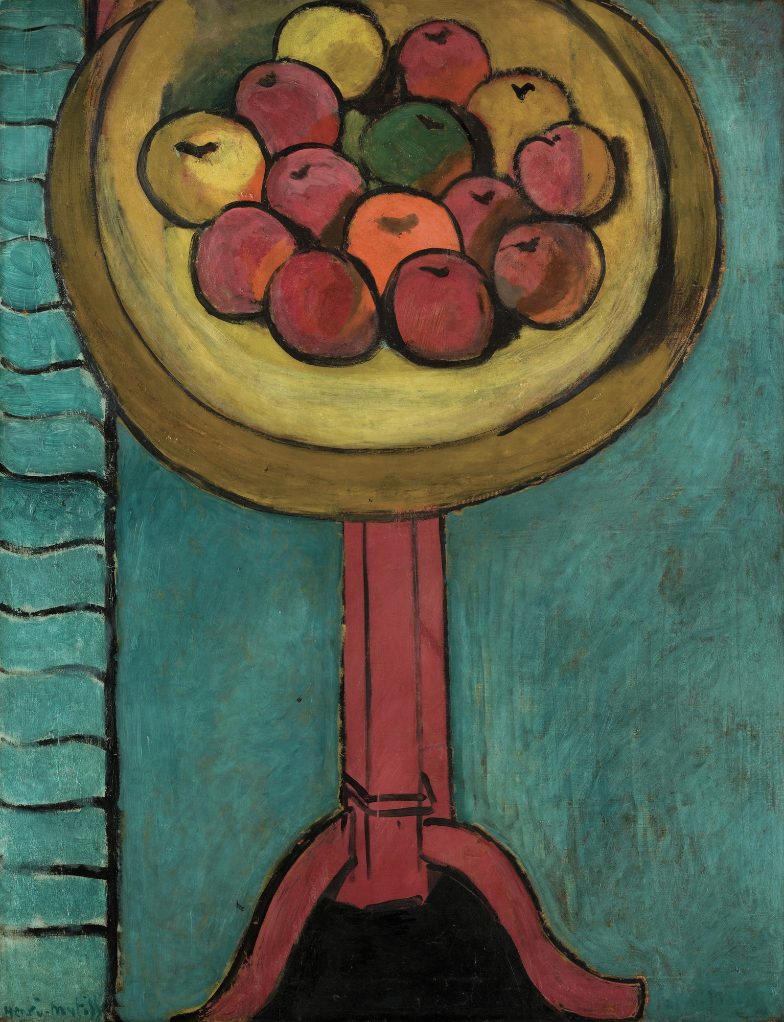 1534x2000 Henri Matisse Bowl Of Apples On A Table Chrysler Museum Of Art - Bowl Of Apples Painting