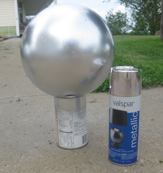 556x588 Julie's Crafty Spot Bowling Ball Gazing Balls - Bowling Ball Painting