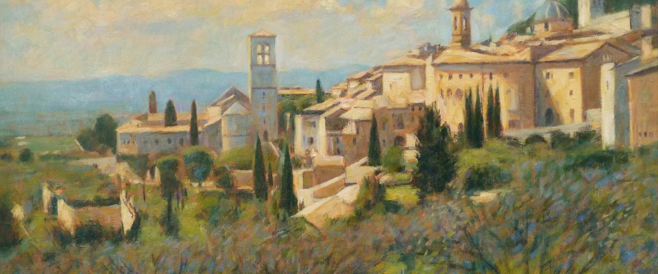 960x400 Mike Bowman British And European Landscape Artist - Bowman Painting