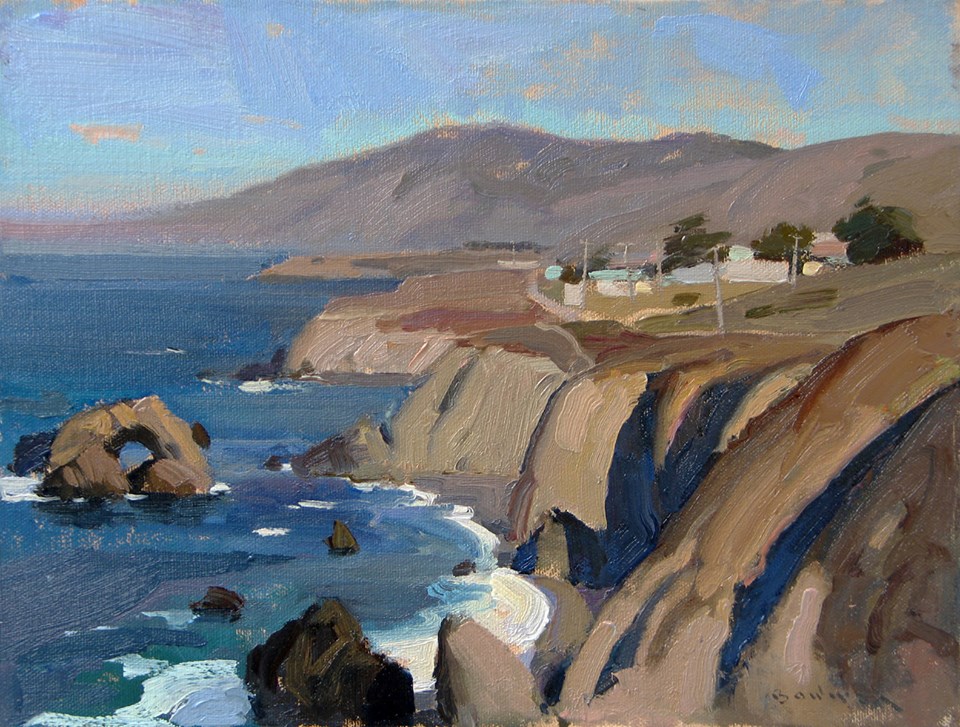 960x727 Eric Bowman, 1960 Plein Air Figurative Impressionist Painter - Bowman Painting