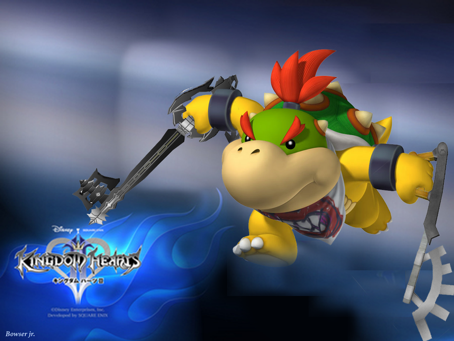 900x676 Bowser Jr. In Kingdom Hearts By Bowser90 - Bowser Jr Painting