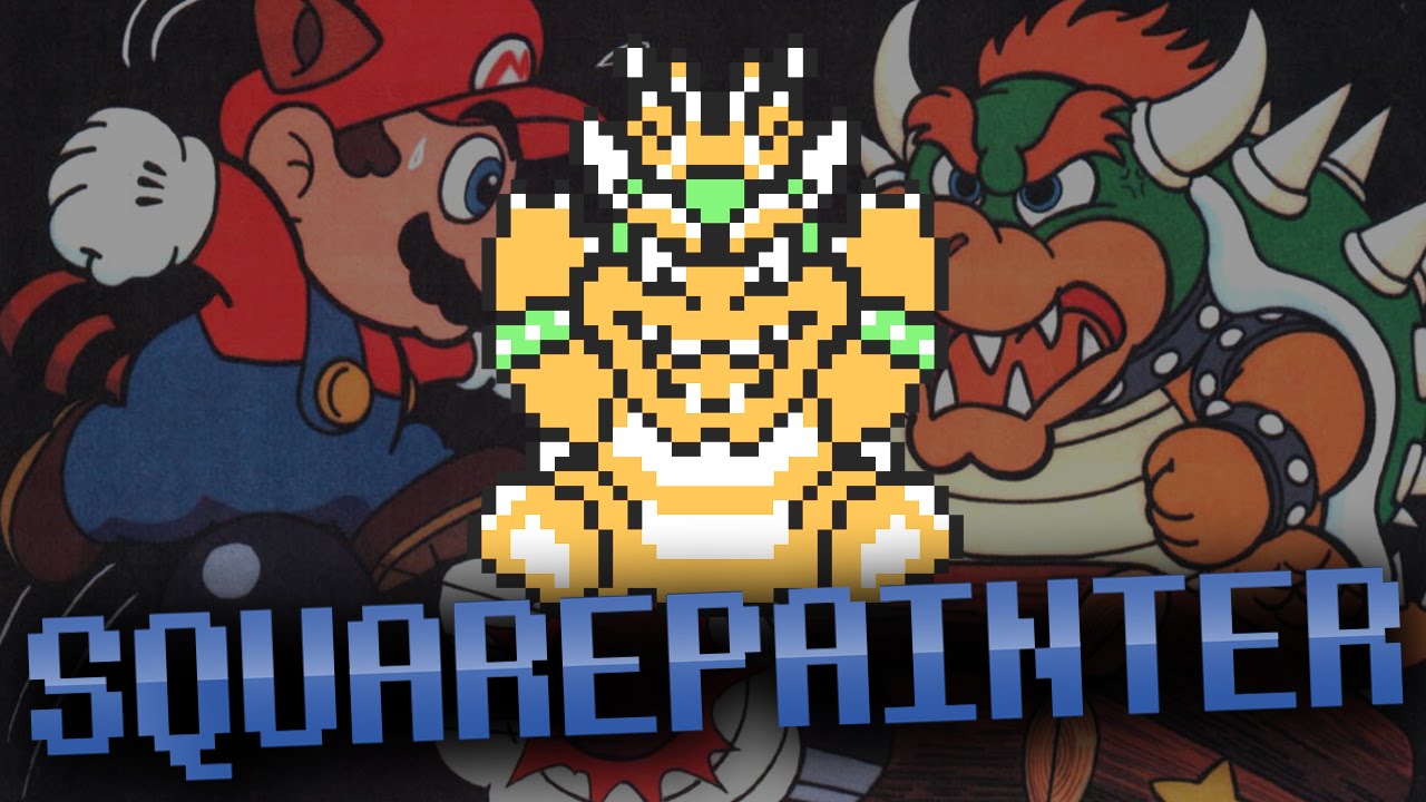 1280x720 Bowser Speed Painting - Bowser Painting