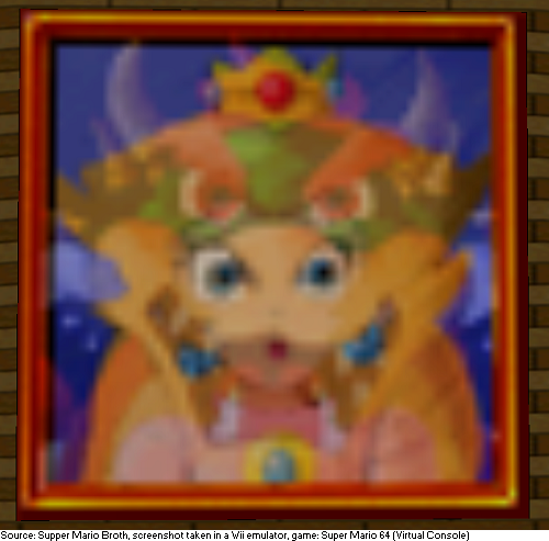 500x493 Supper Mario Broth On Twitter Halfway Point - Bowser Painting