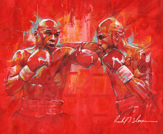 Boxing Painting At PaintingValley Com Explore Collection Of Boxing   Boxing Painting 14 