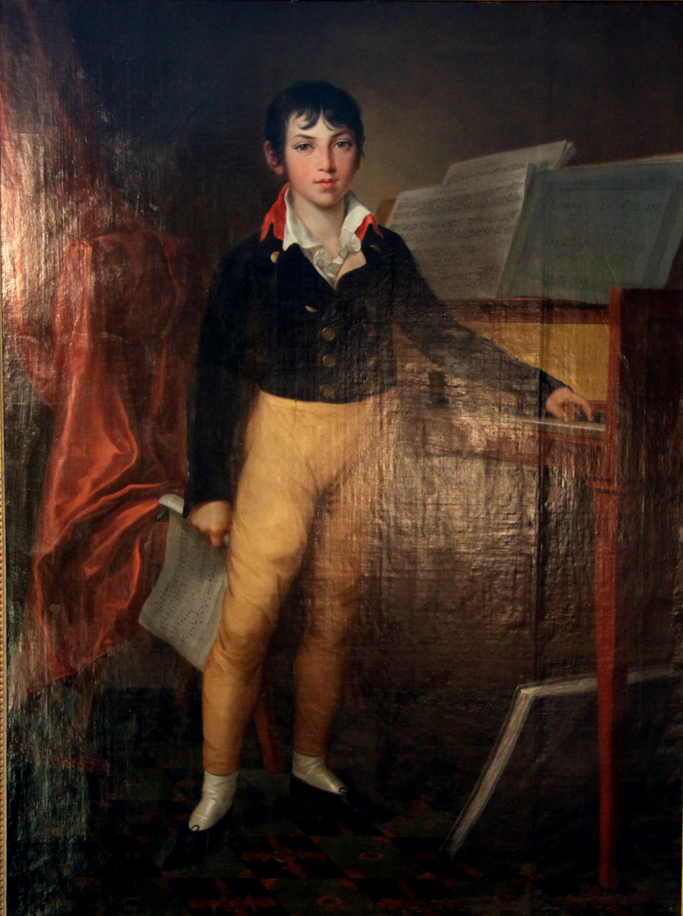 2208x2962 Filegiacomo Meyerbeer As A Boy, Painting By Friedrich Georg - Boy Painting