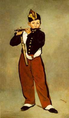 230x392 Boy Plays Flute' Arrives In Beijing - Boy Playing Flute Painting