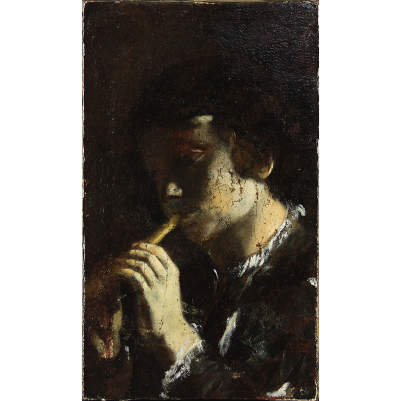 800x800 Attributed To Mattia Preti, Italian (1613 1699) Boy Playing - Boy Playing Flute Painting