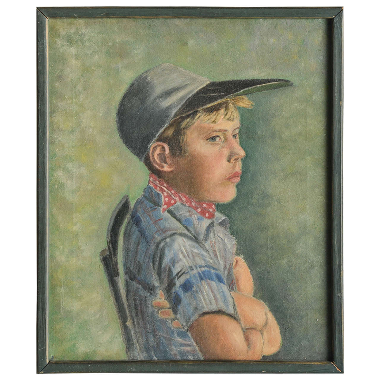 1280x1280 Mid 20th Century Boy Scout Painting - Boy Scout Painting