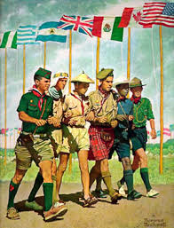 196x257 Scouts - Boy Scout Painting