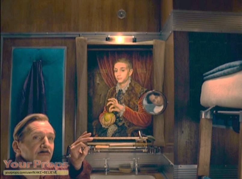 805x598 The Grand Budapest Hotel Boy With Apple Painting Copy Replica - Boy With Apple Painting