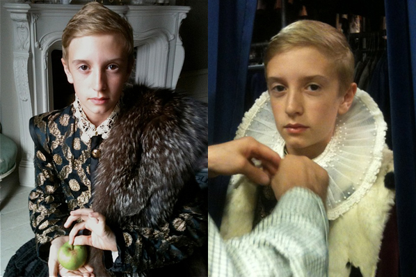 598x398 The Untold Story Behind The Grand Budapest Hotel'S - Boy With Apple Painting