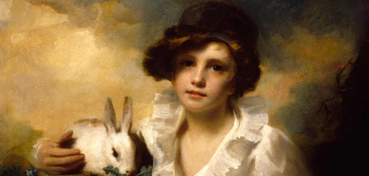 1200x573 How To Read It Henry Raeburn's Boy And Rabbit Blog Royal - Boy With Rabbit Painting