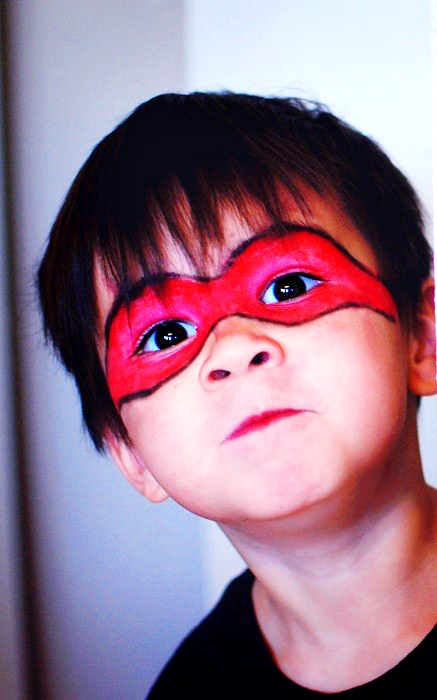 437x700 Easy Face Paint For Toddler Boys ~ Art Crafts Ideas - Boys Face Painting
