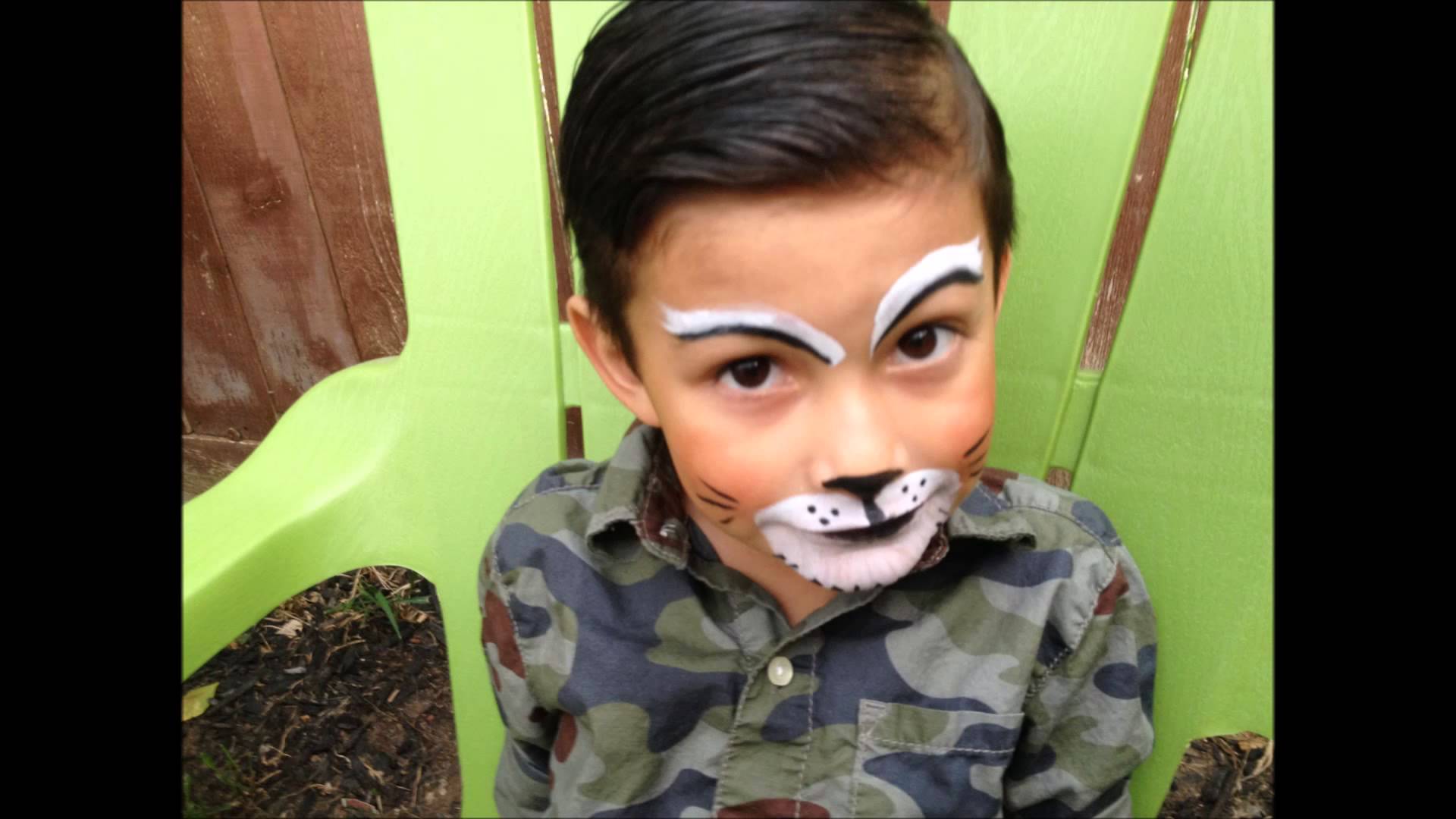 Boys Face Painting at PaintingValley.com | Explore collection of Boys ...