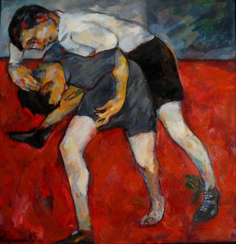 770x797 Saatchi Art Boys Painting By Vasily Korolev - Boys Painting