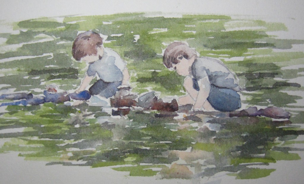 1024x620 Those Dam Boys Painting In Progress - Boys Painting