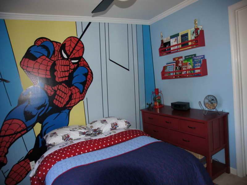 Boys Room Painting at PaintingValley.com | Explore collection of Boys ...