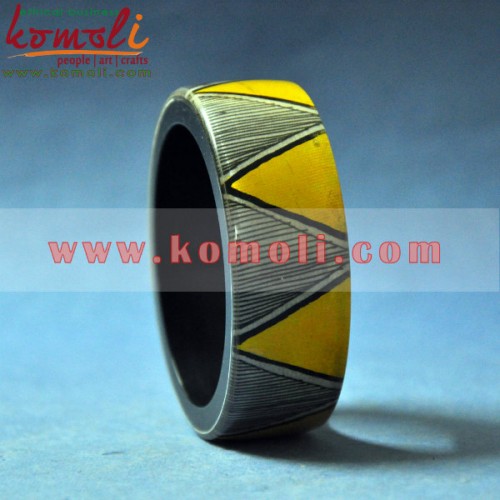 500x500 Madhubani Folk Painting Inserted - Bracelet Painting