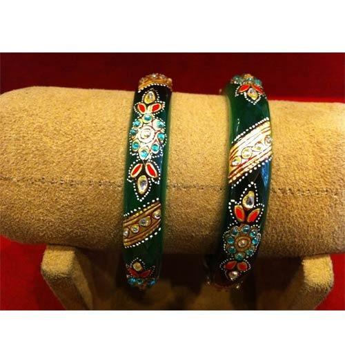 500x500 Painting Bangles Mdk Jewellers Manufacturer In Johari Bazar - Bracelet Painting