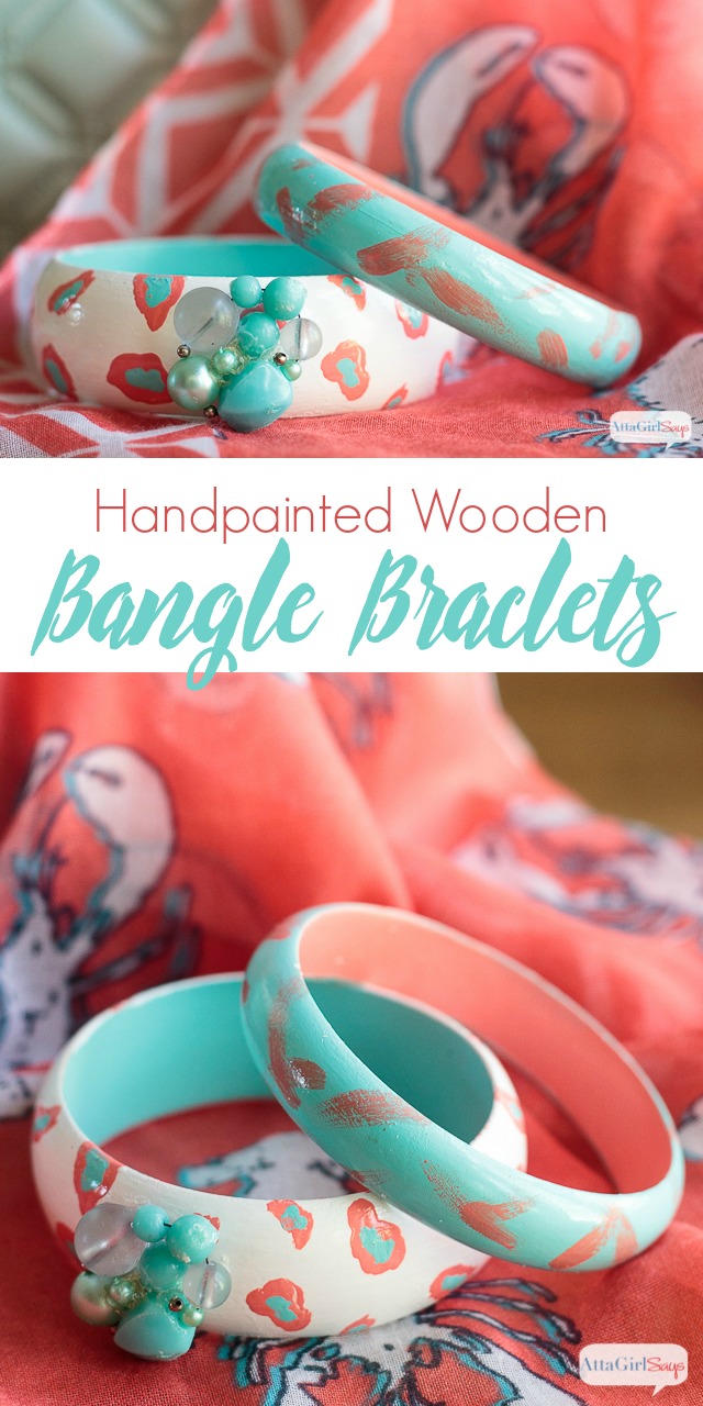 640x1280 Diy Painted Wooden Bangle Bracelets - Bracelet Painting