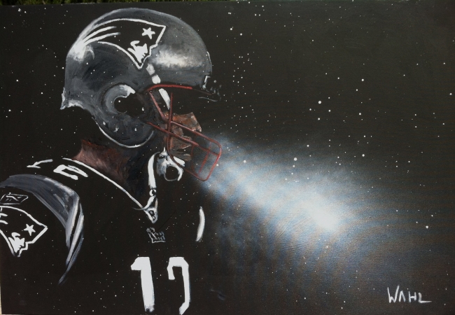 650x450 Tom Brady Art Drop - Brady Painting