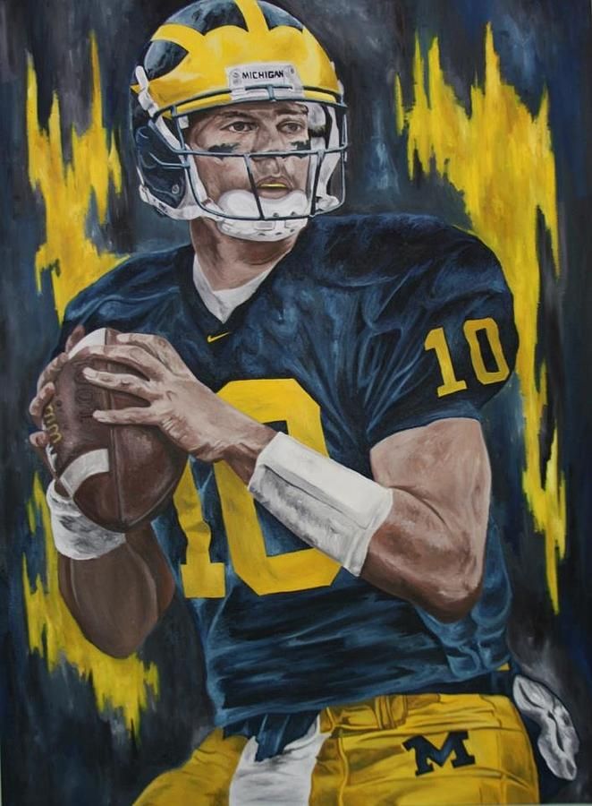 662x900 Tom Brady Painting - Brady Painting