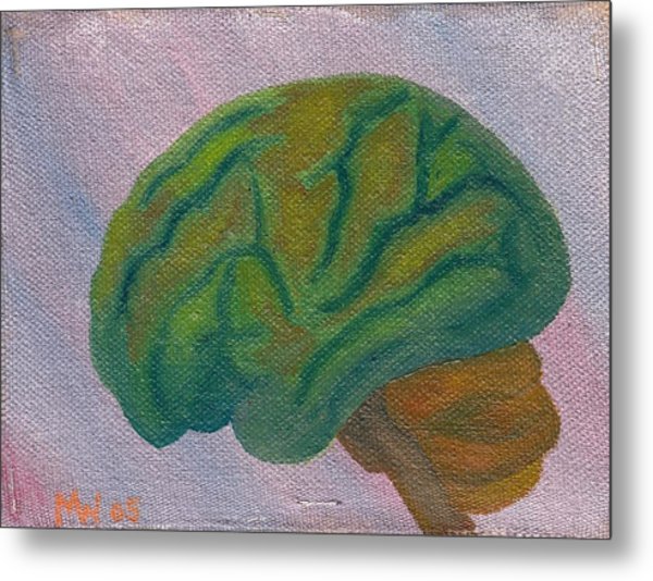 600x534 Brain Painting By M Blaze Wolenski - Brain Painting