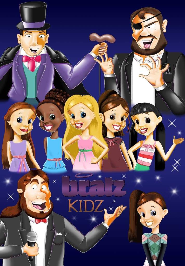 712x1024 Bratz Kidz Cartoon Amino - Bratz Painting