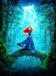 224x300 Disney Pixar Brave Art Hd Print Oil Painting On Canvas Home Decor - Brave Painting