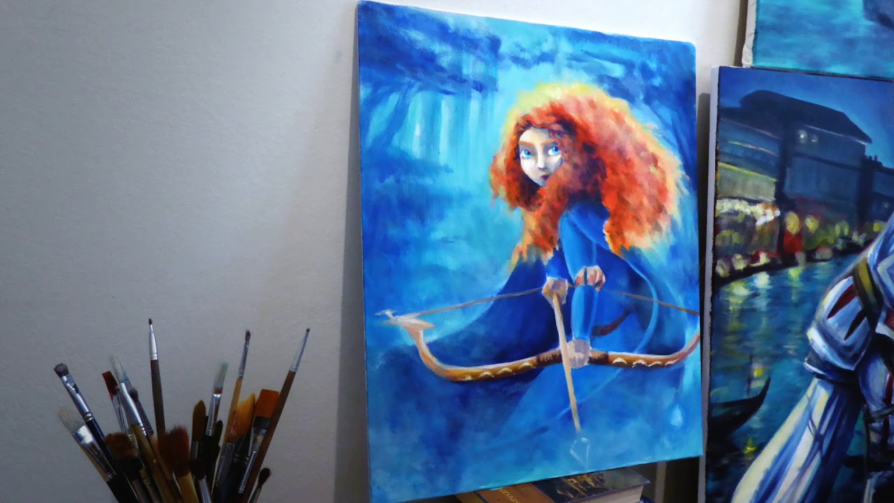 1280x720 Merida [Brave] - Brave Painting