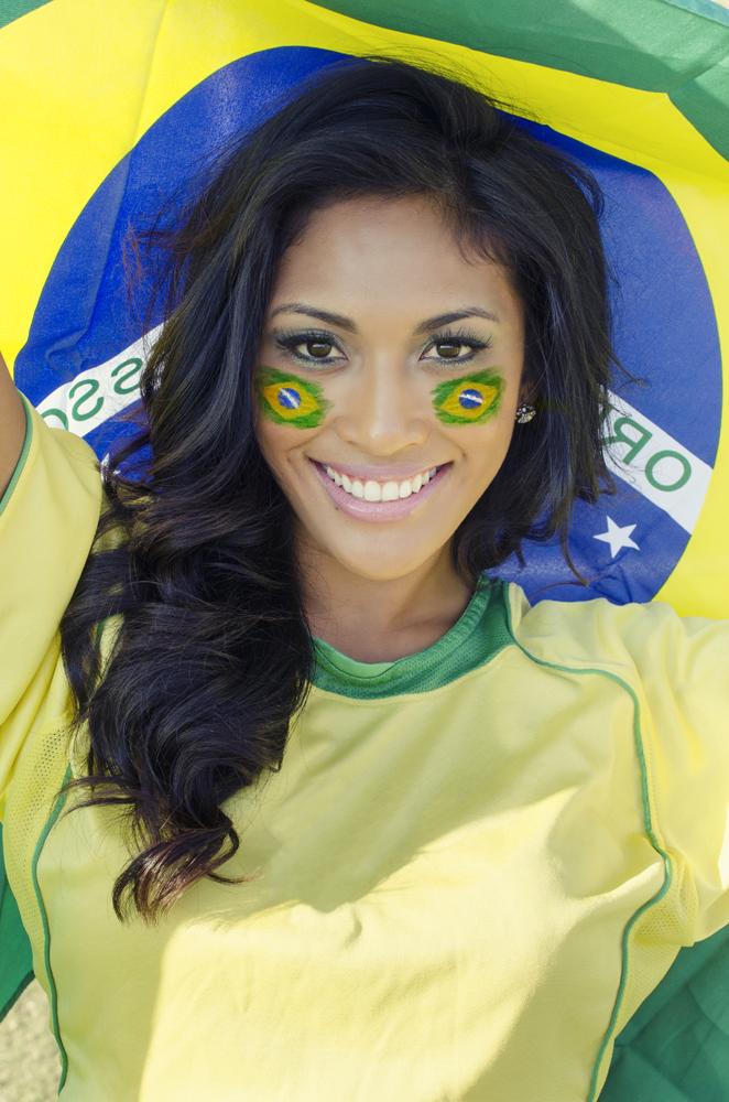662x1000 Virtual Brazil Face Paint - Brazil Flag Painting