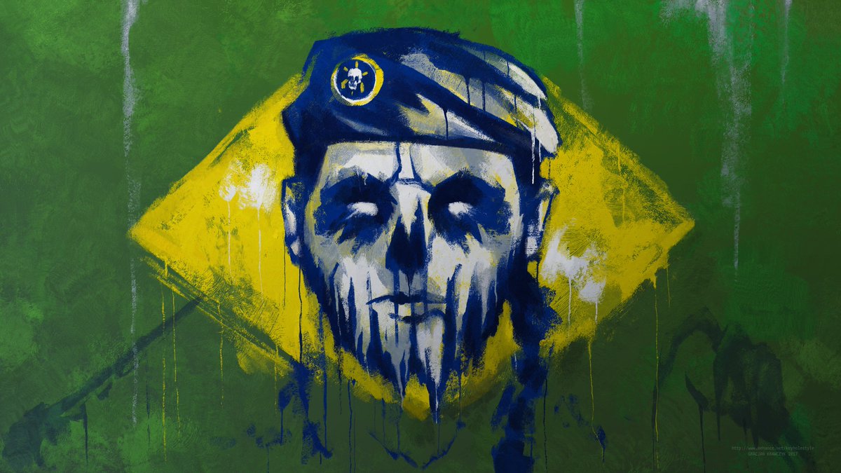 1200x675 Gracjan Krawczyk On Twitter - Brazil Flag Painting