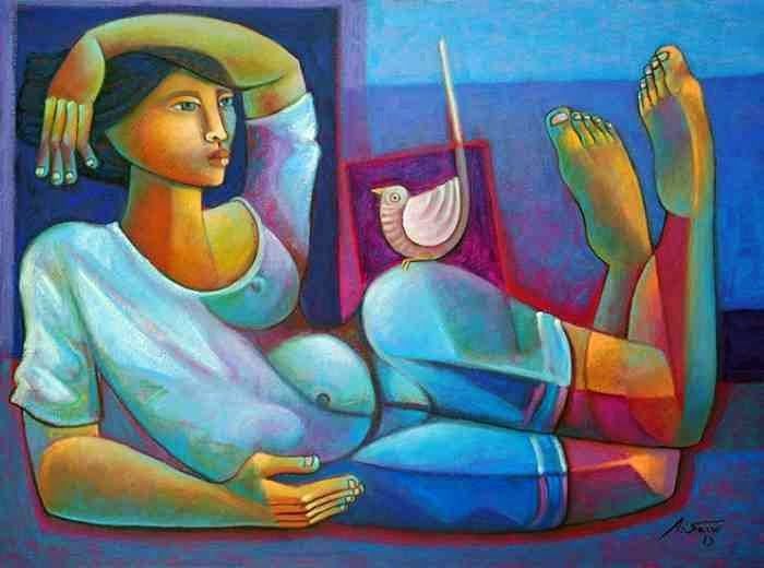 700x520 Fabulous Paintings By Brazilian Contemporary Artist Adelio Sarro - Brazilian Painting