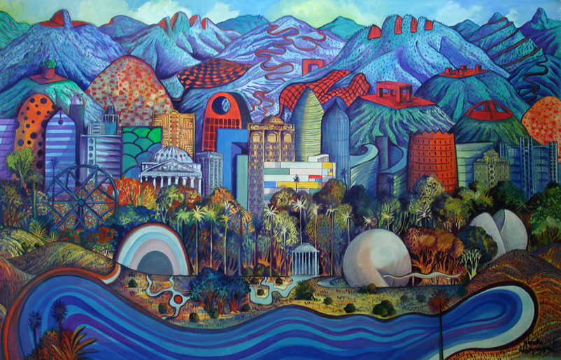 802x515 Marcelo Albuquerque Paintings - Brazilian Painting