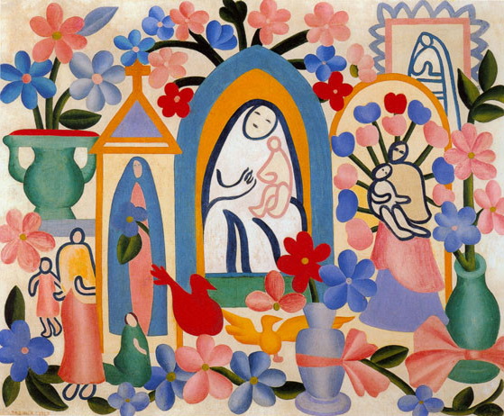 559x462 Brazilian Religion, 1927 - Brazilian Painting