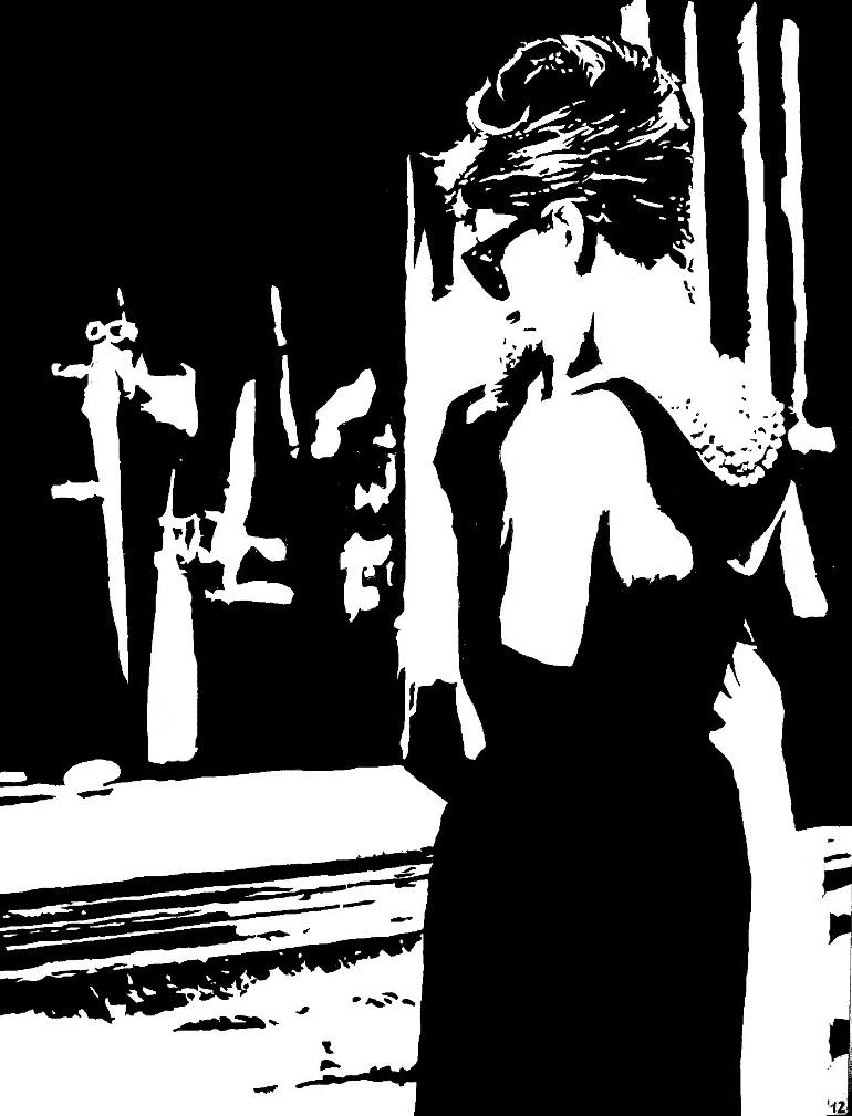 770x1009 Saatchi Art Breakfast - Breakfast At Tiffanys Painting