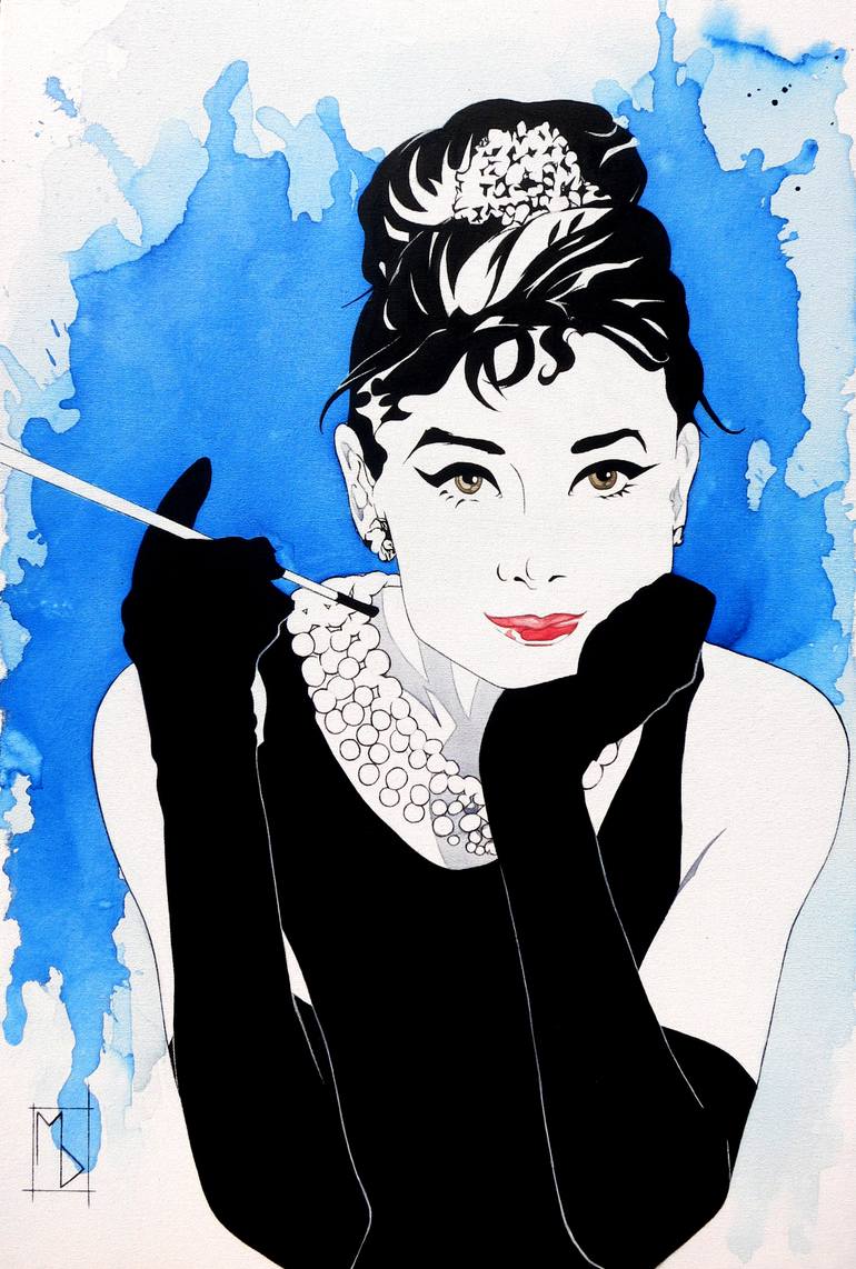 770x1142 Saatchi Art Breakfast - Breakfast At Tiffanys Painting
