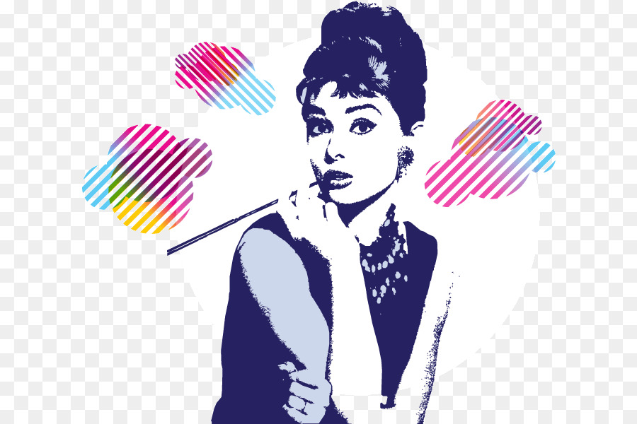 900x600 Audrey Hepburn Breakfast - Breakfast At Tiffanys Painting