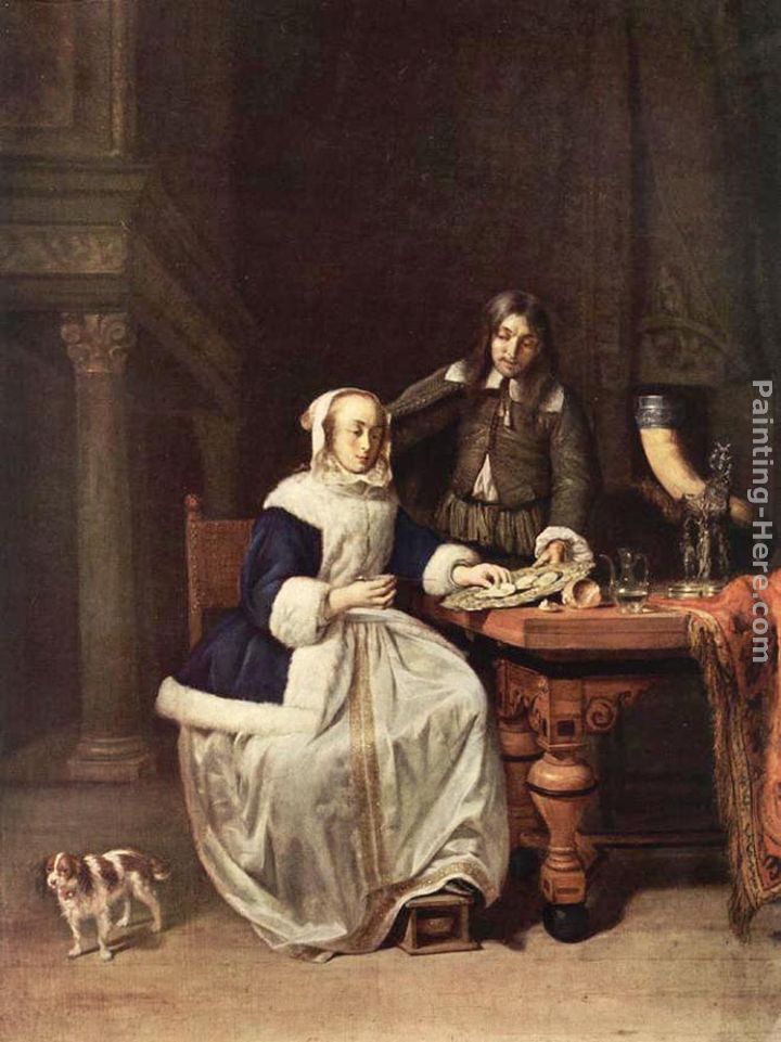 720x961 Gabriel Metsu Breakfast Painting Anysize 50% Off - Breakfast Painting