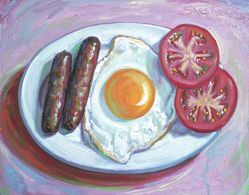 513x401 Shawn Shepherd Breakfast Paintings - Breakfast Painting