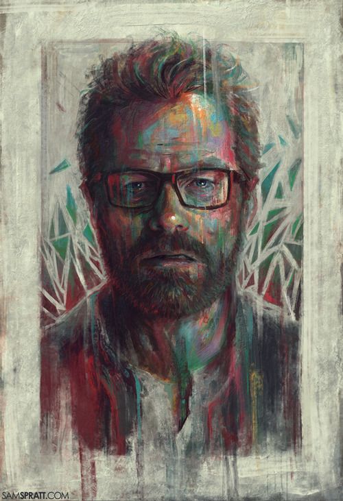 500x731 Samspratt Ww And Bitch - Breaking Bad Painting